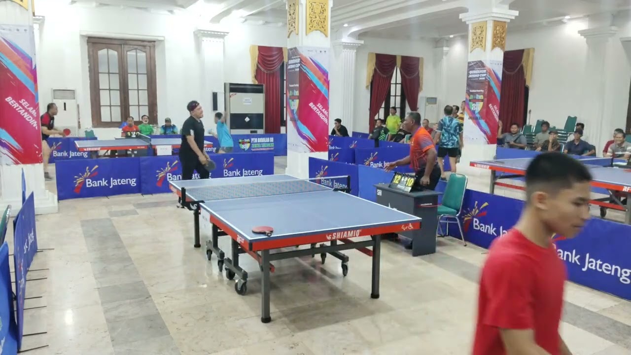 Raja Bintik Mulyadi vs Bagus Magelang ll Kejuaraan Tenis meja piala Gubernur Jateng Cup 1