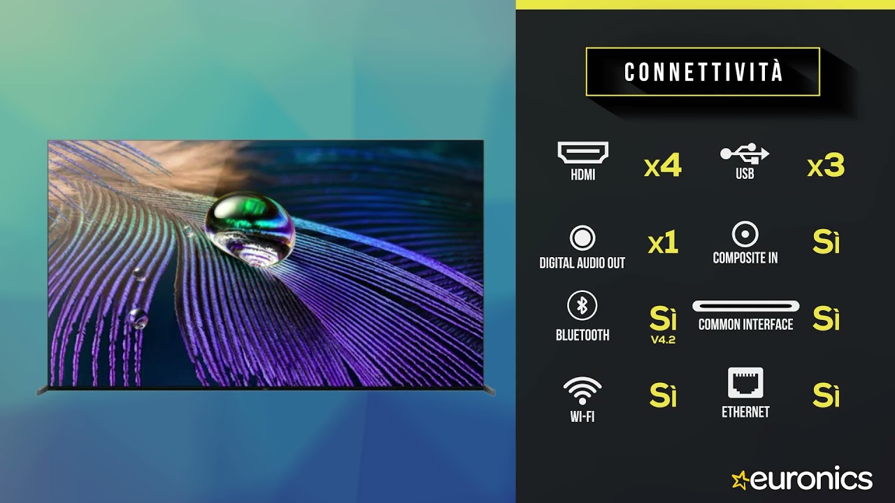 Sony | Smart TV Master Series | OLED 4K HDR | XR-65A90J