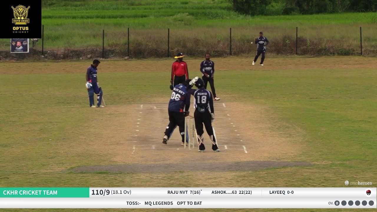 OPTS CRICKET LEAGUE (2 VILLAGES TOURNAMENT ) CKHR CRICKET TEAM VS MQ LEGENDS