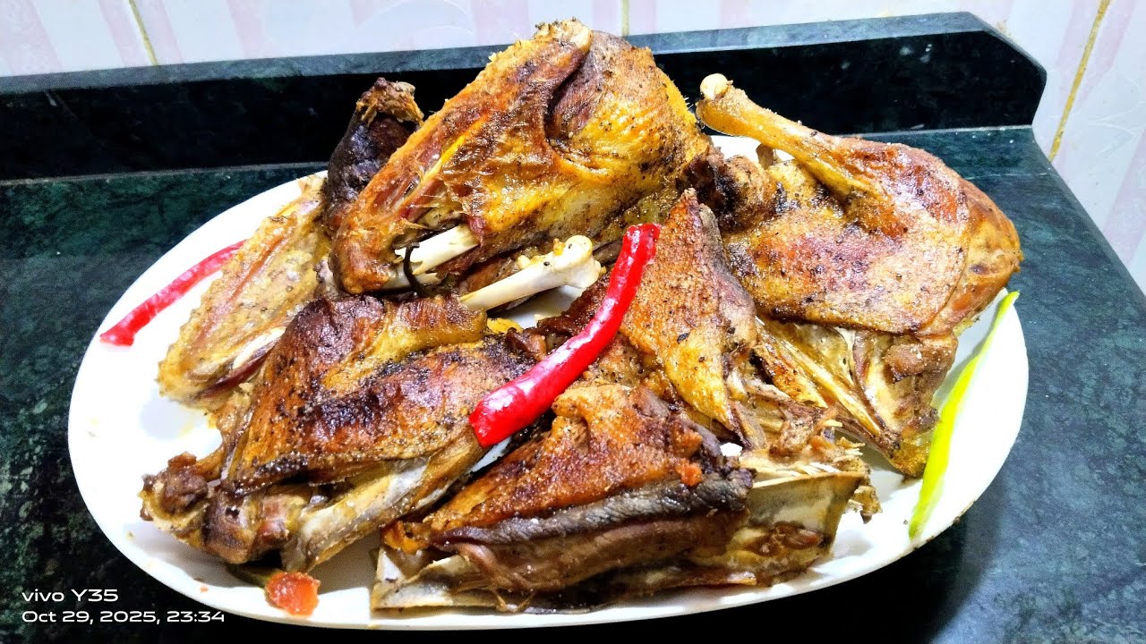 افضل طريقة لعمل البط المشوي بالفرن 😋💯👍