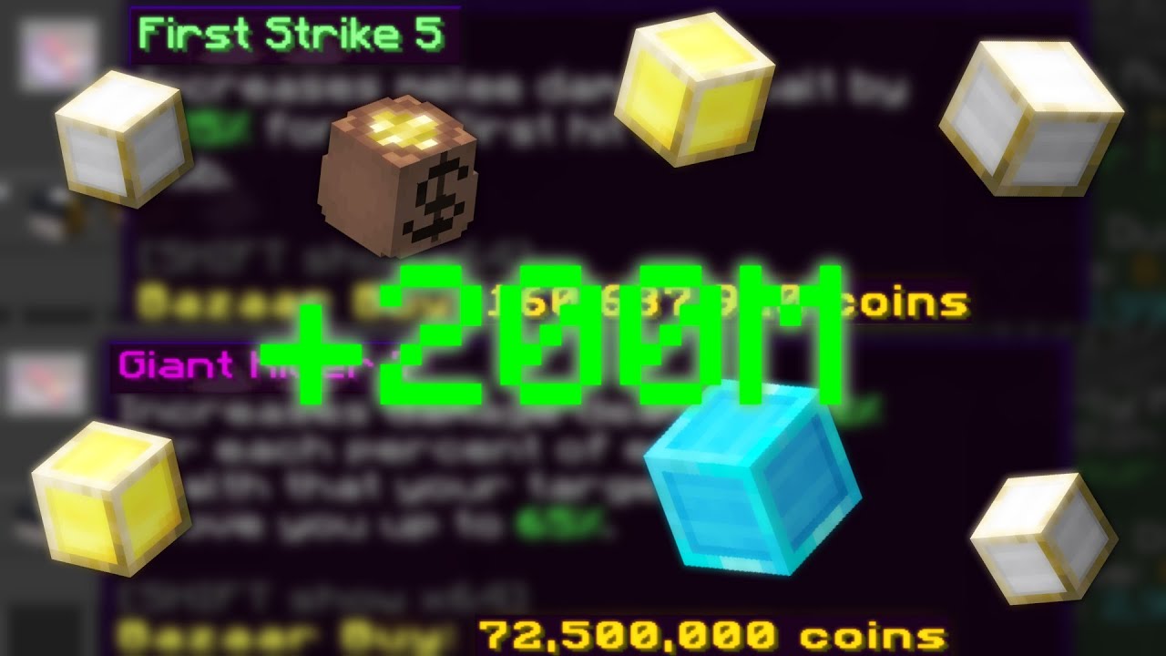 HOW I GOT 200 MILLION COINS IN A FEW CLICKS | Week 2 Towards Hyperion | Hypixel Skyblock