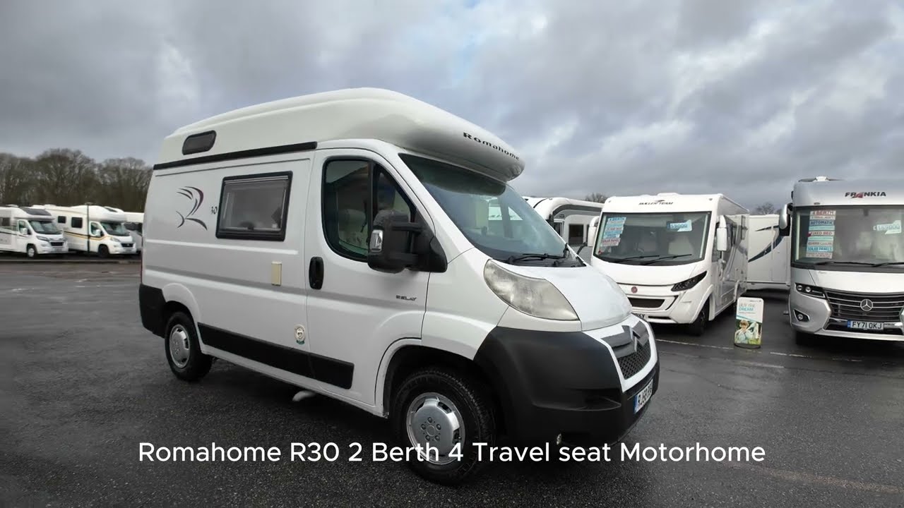 Romahome R30 2 Berth 4 Travel seat Motorhome