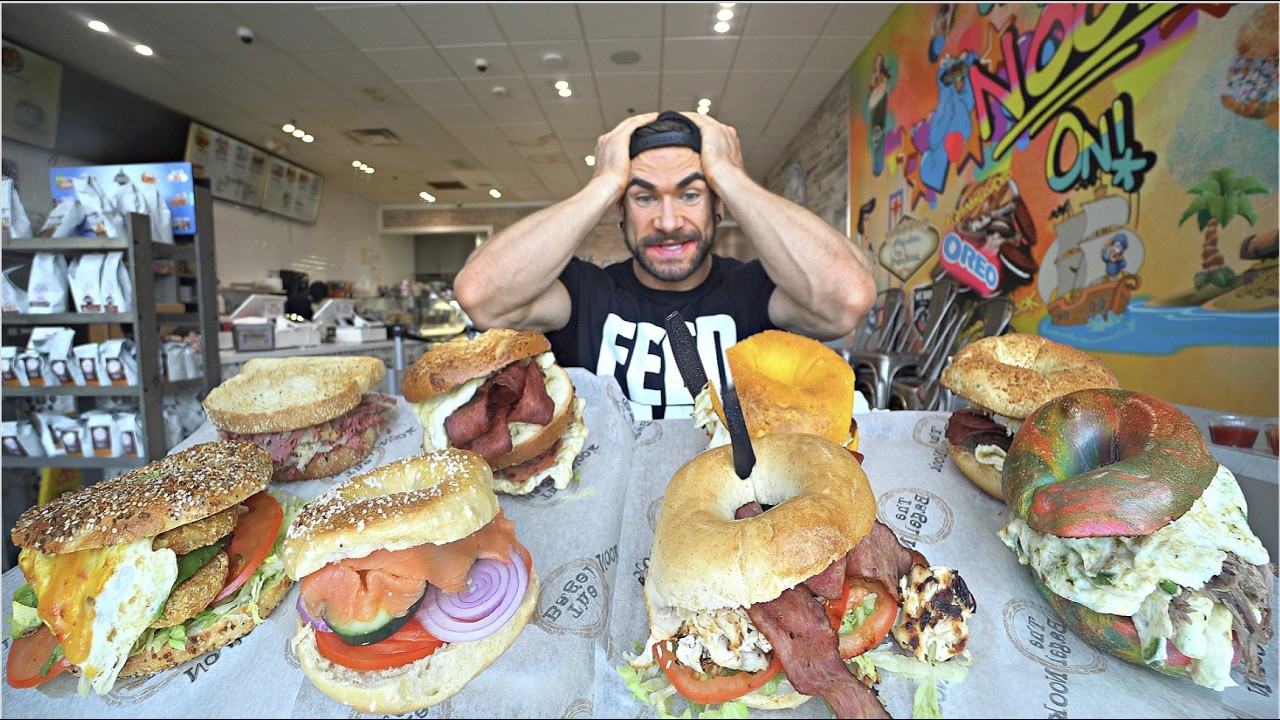 “THATS TOO MUCH FOOD” LAS VEGAS’S 10LB BREAKFAST SANDWICH CHALLENGE! Joel Hansen