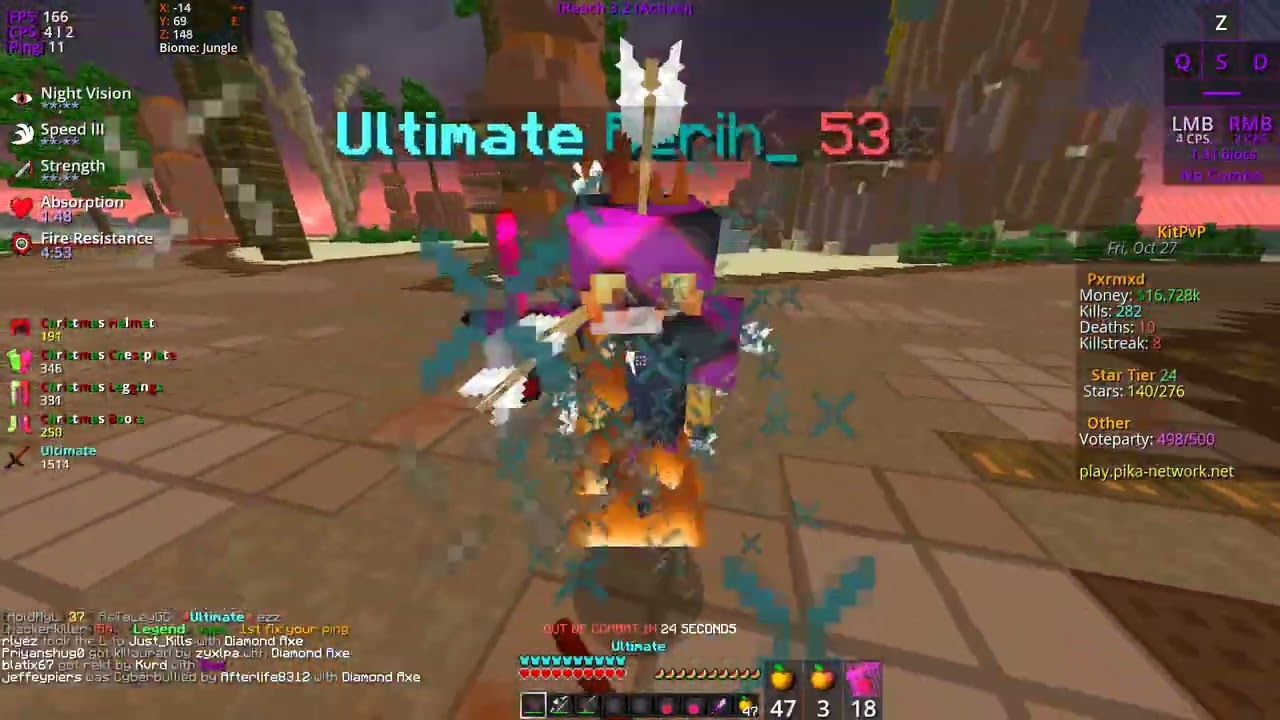 PvP Montage On Pika-Network (KitPvP) #2