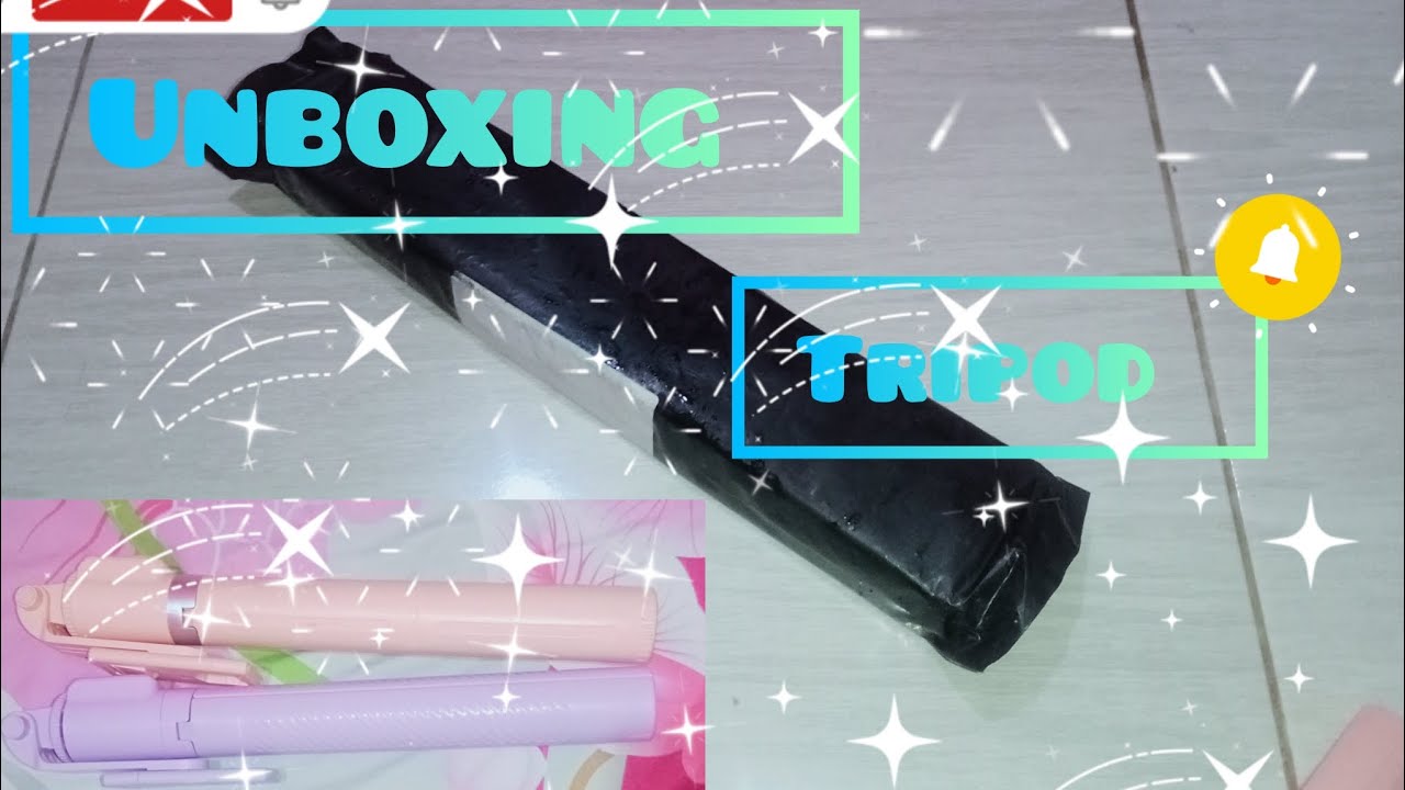 Unboxing tongsis / tripod 