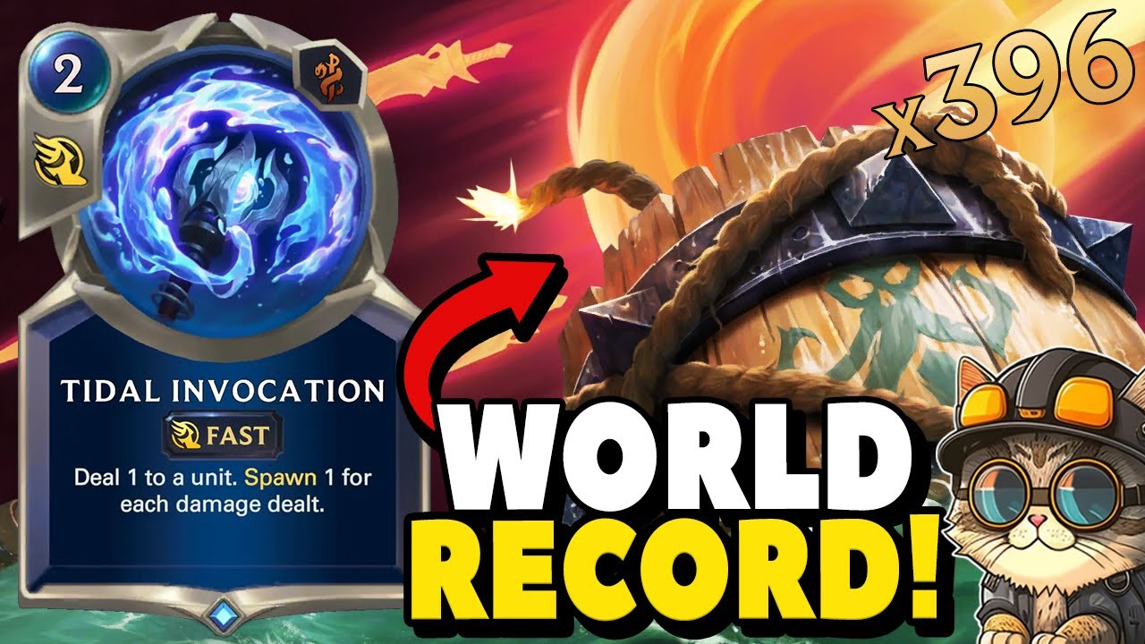 I Broke The World Record with The Longest Animation In Legends of Runeterra