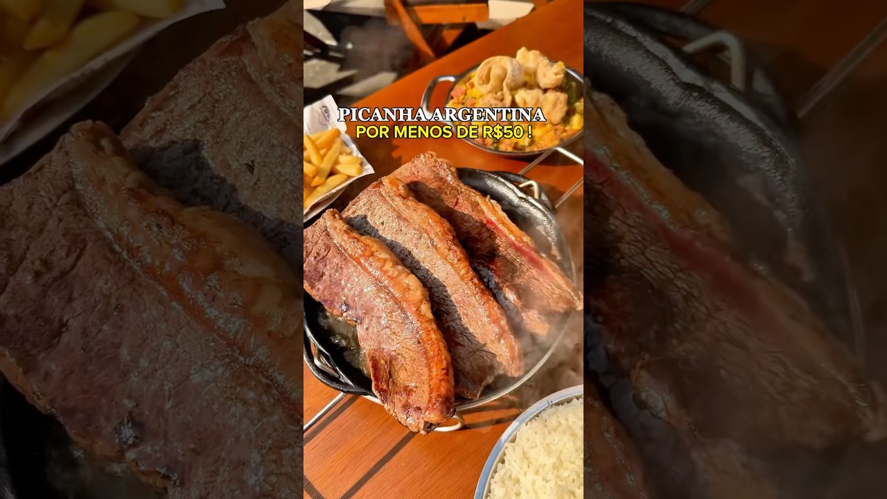 PICANHA ARGENTINA POR MENOS DE R$50 #barato #comidabarata