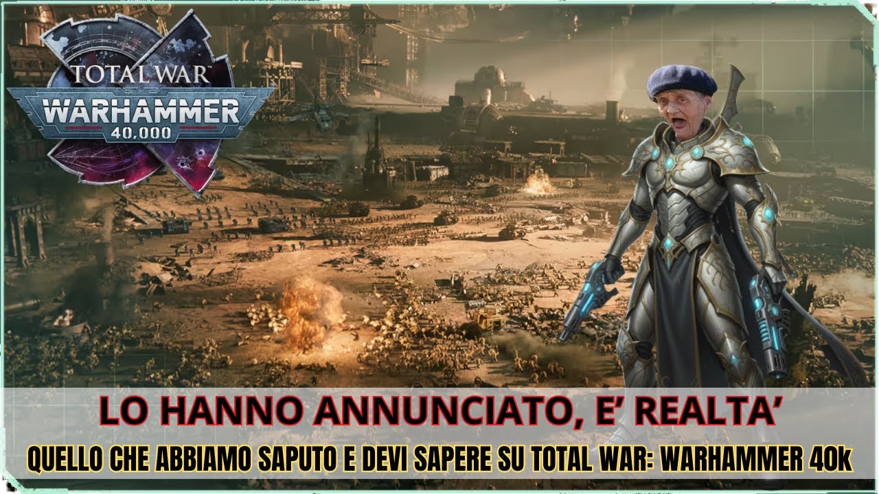 Creative Assembly ha annunciato il nuovo Total War: Warhammer 40000