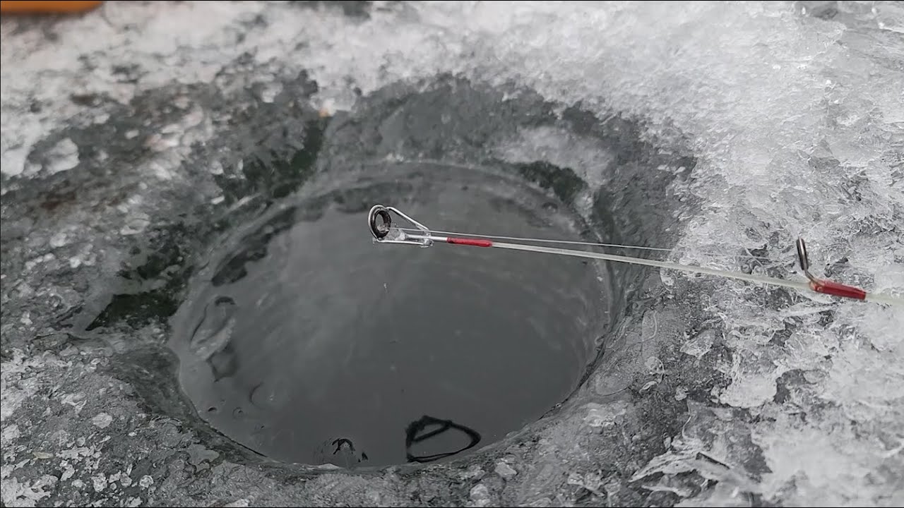 20cm 얼음 뚫고 빙어낚시! 이것만 지키시면 무조건 대박터질겁니다!
