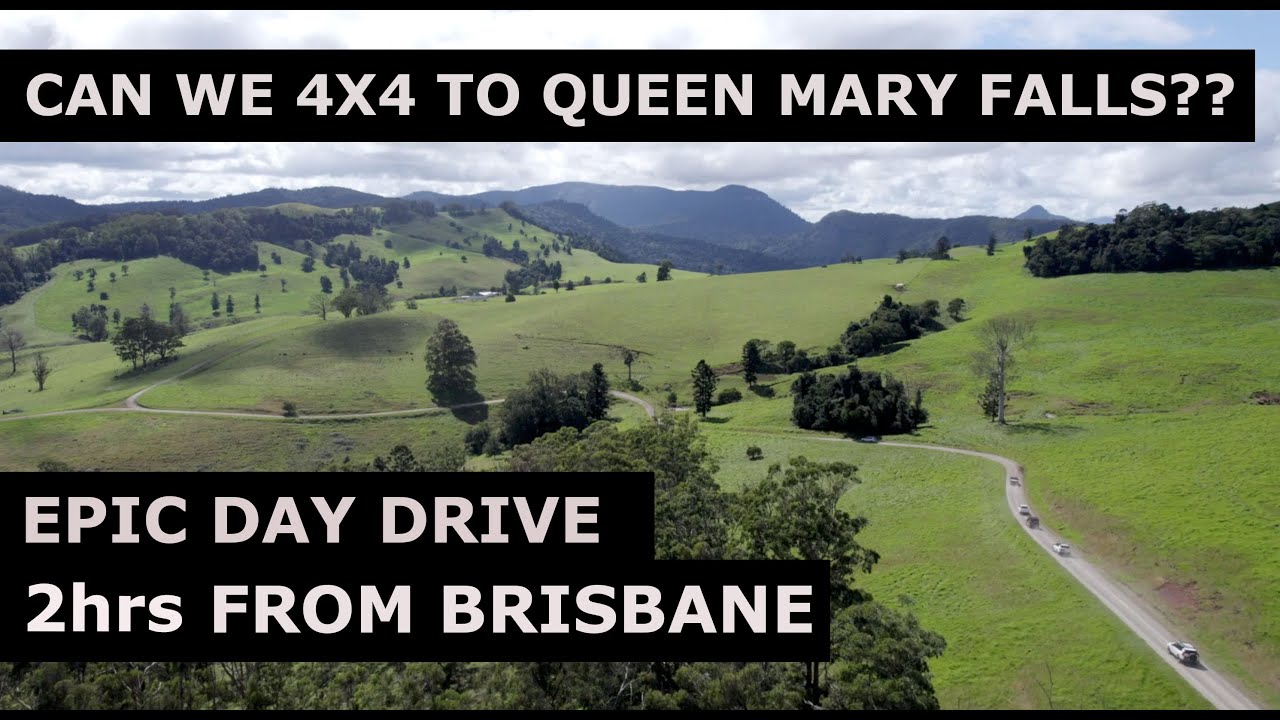 EPIC 4x4 TRAIL 1.5hrs FROM BRISBANE TAKES US TO QUEEN MARY FALLS!! #4x4 #y62 #patrol