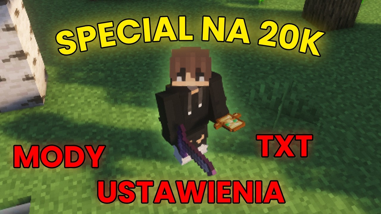 SPECJAL NA 20K - MOJE WSZYSTKIE MODY, TEXTUREPACKI I USTAWIENIA na UltraHub.pl