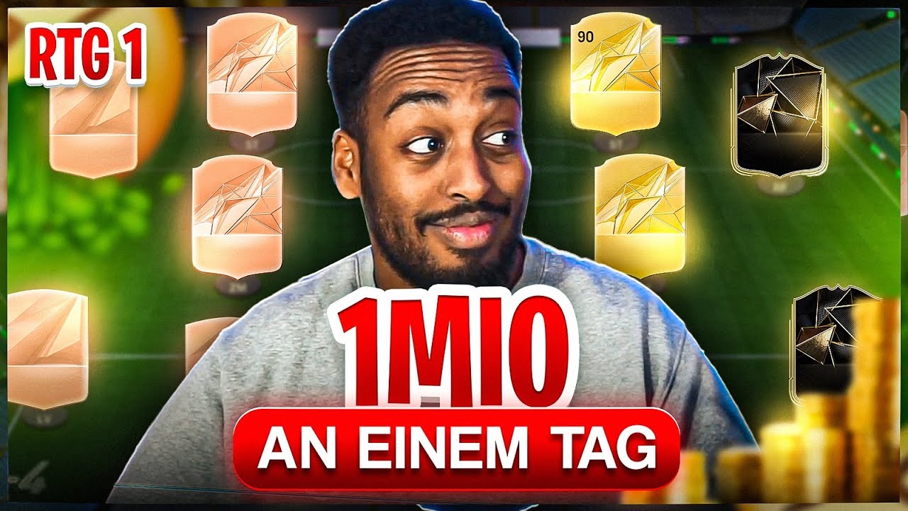 1 MILLIONEN TEAM nach 1 TAG💸🤯NEUER ACCOUNT in FC 25 ESKALIERT KOMPLETT🚑 RTG #1