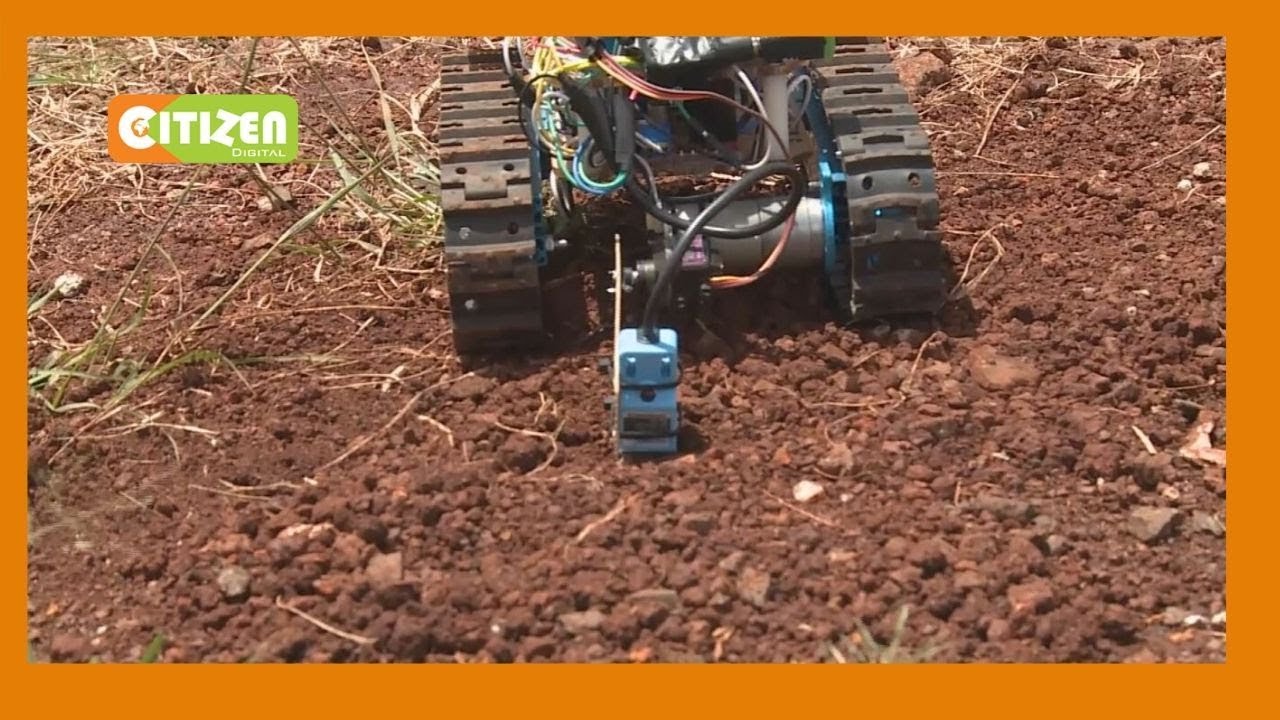 | AKILI MALI | Brian Kimani atengeza roboti ya kutegua mabomu ya ardhini