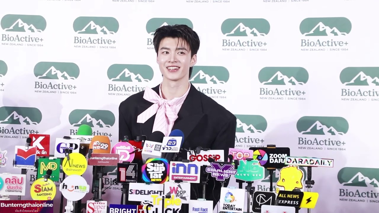 มีน นิชคุณ ช่วงสัมภาษณ์ ในงาน