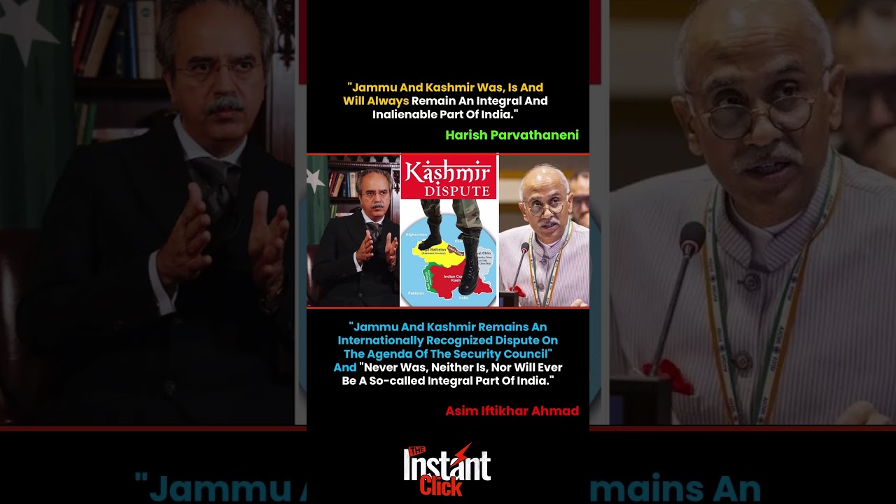 🔥 India & Pakistan Clash Over Kashmir Statement at UN! 😳 Diplomatic War of Words
