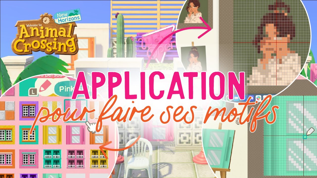 L'application INDISPENSABLE pour faire ses MOTIFS ! Animal Crossing New Horizon