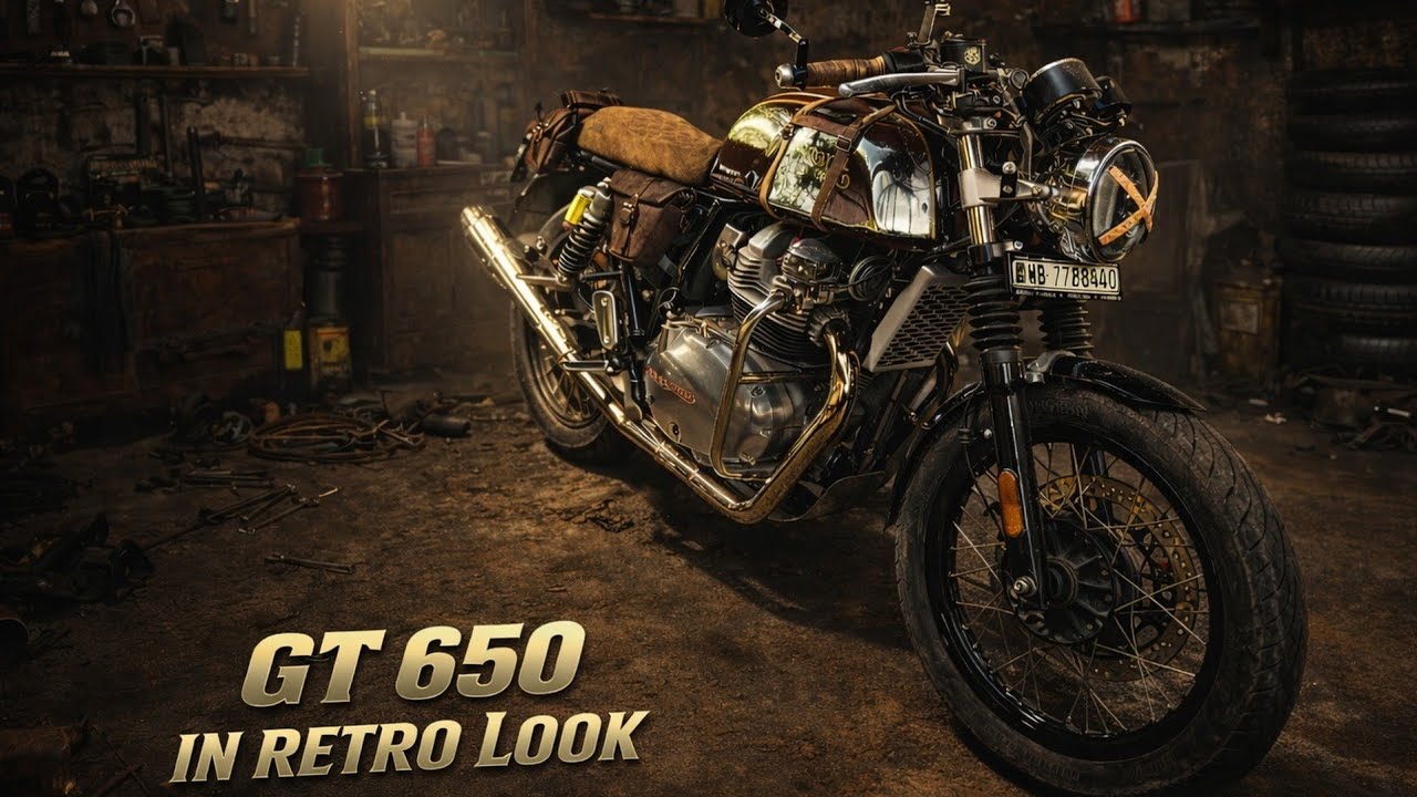 Leather Accessories For Continental GT 650🔥 Raw & Rugged + Trip Machine + Mahetri✅️