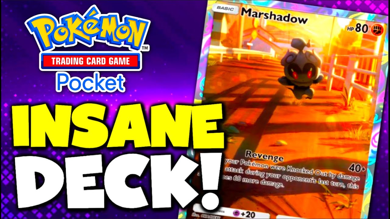 Marshadow Deck is BROKEN! - [Pokemon TCG Pocket]