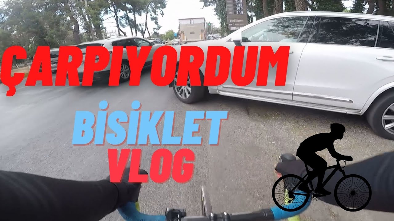 Dikkatsiz Kadın Sürücüler  Kazaya Ramak Kala  Yol Bisikleti ile Gezinti  Bisiklet Vlog