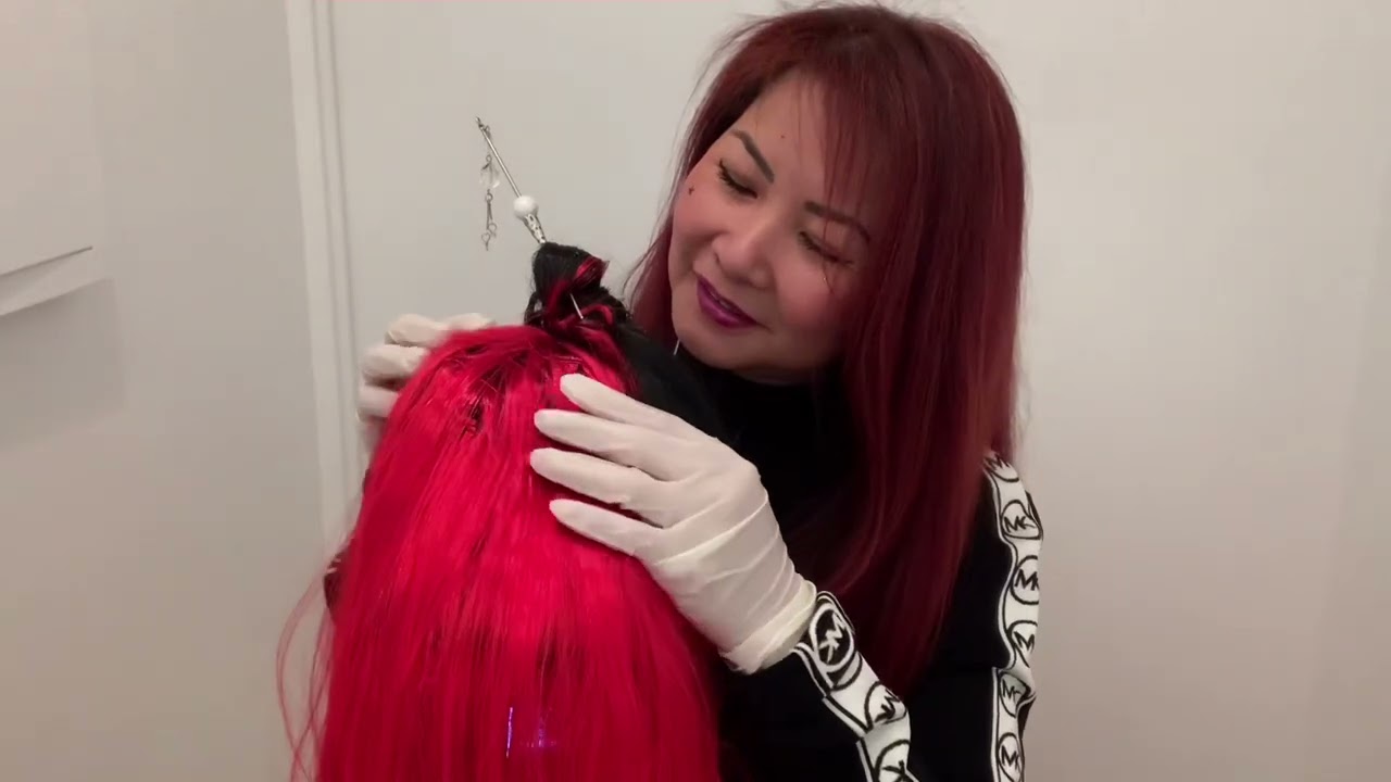 ASMR Head massage and brushing 💆‍♀️ ( role play)