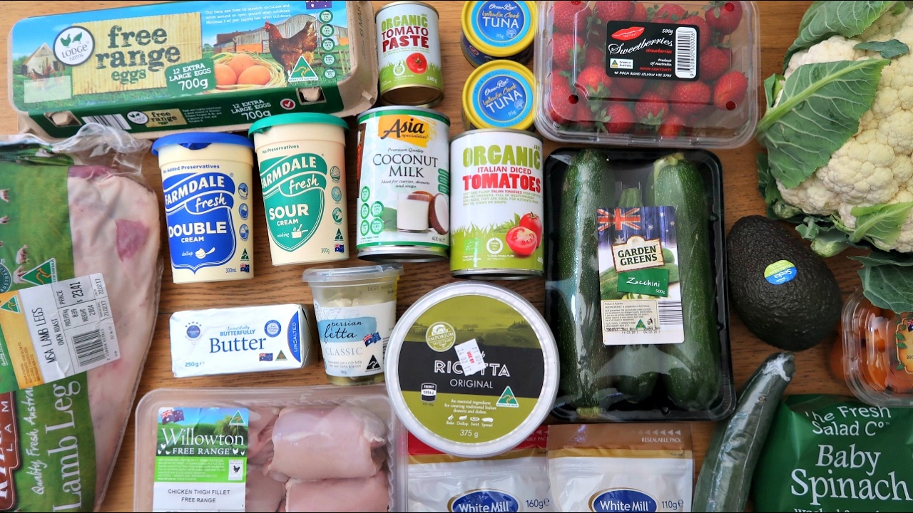 Low Carb Aldi Grocery Haul