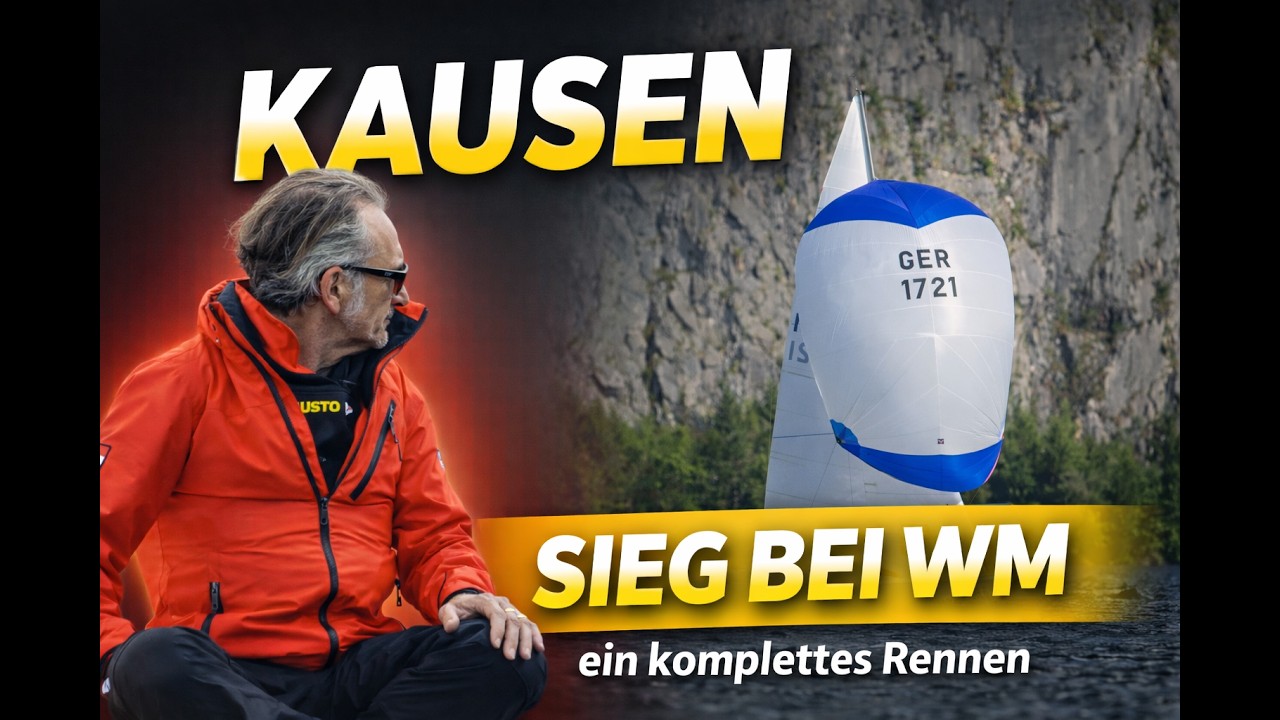 H-Boat Worlds - komplettes Rennen an Bord bei den Siegern der Wettfahrt