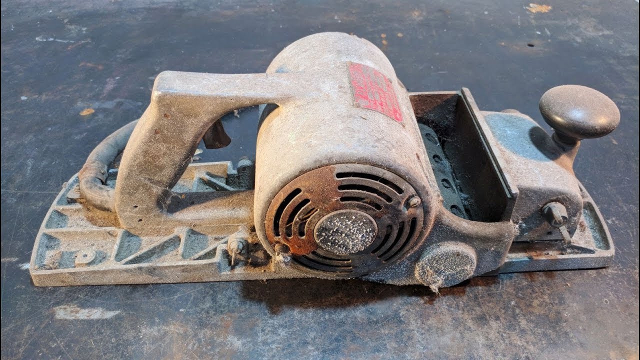 Timelapse Restoration - Old Electric Hand Plane
