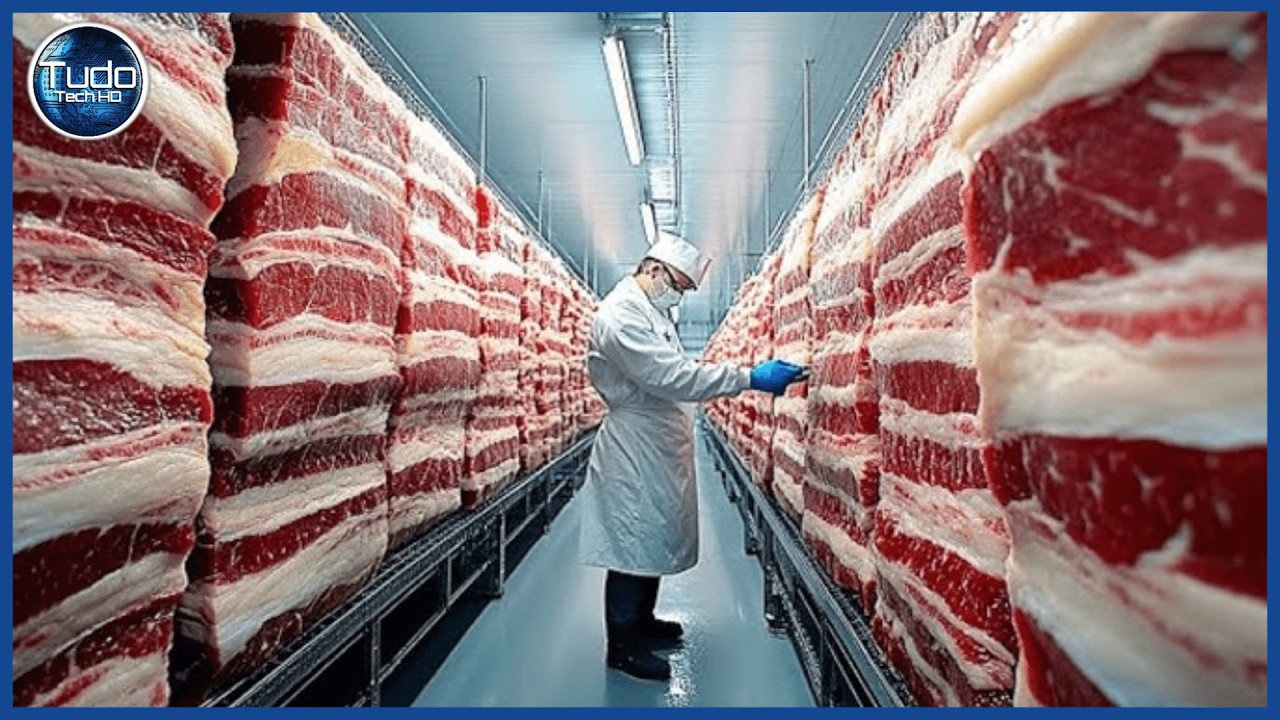 Como o BACON &eacute; produzido nas ind&uacute;strias &ndash; Incr&iacute;vel Processo de fabrica&ccedil;&atilde;o &ndash; Como o Bacon &eacute; feito?