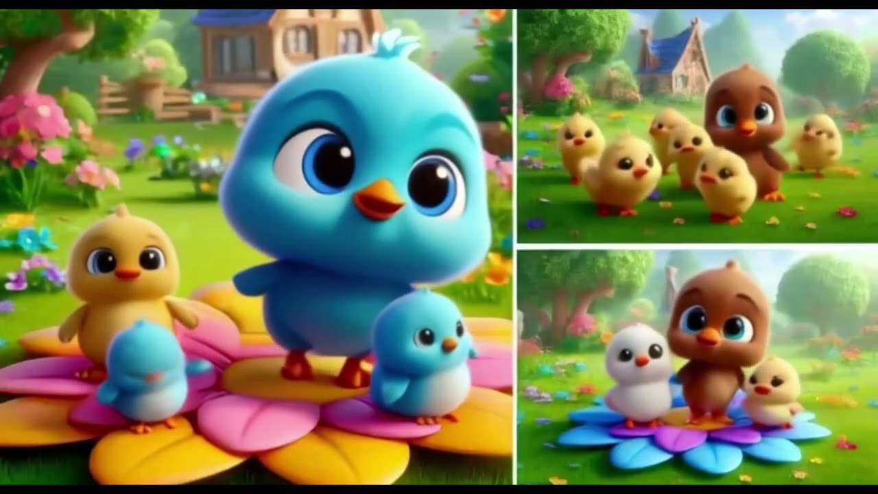குக் குக் கோழி–க்வாக் க்வாக் வாத்து | சின்ன சிரிப்பு Little Steps, Little Sounds #nurseryrhyme #kids