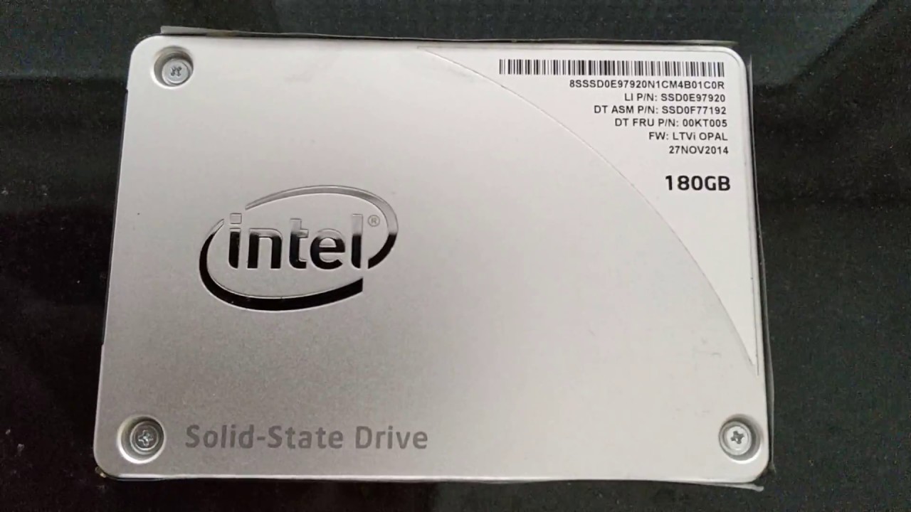 Intel 180GB Pro 2500 Series SSD
