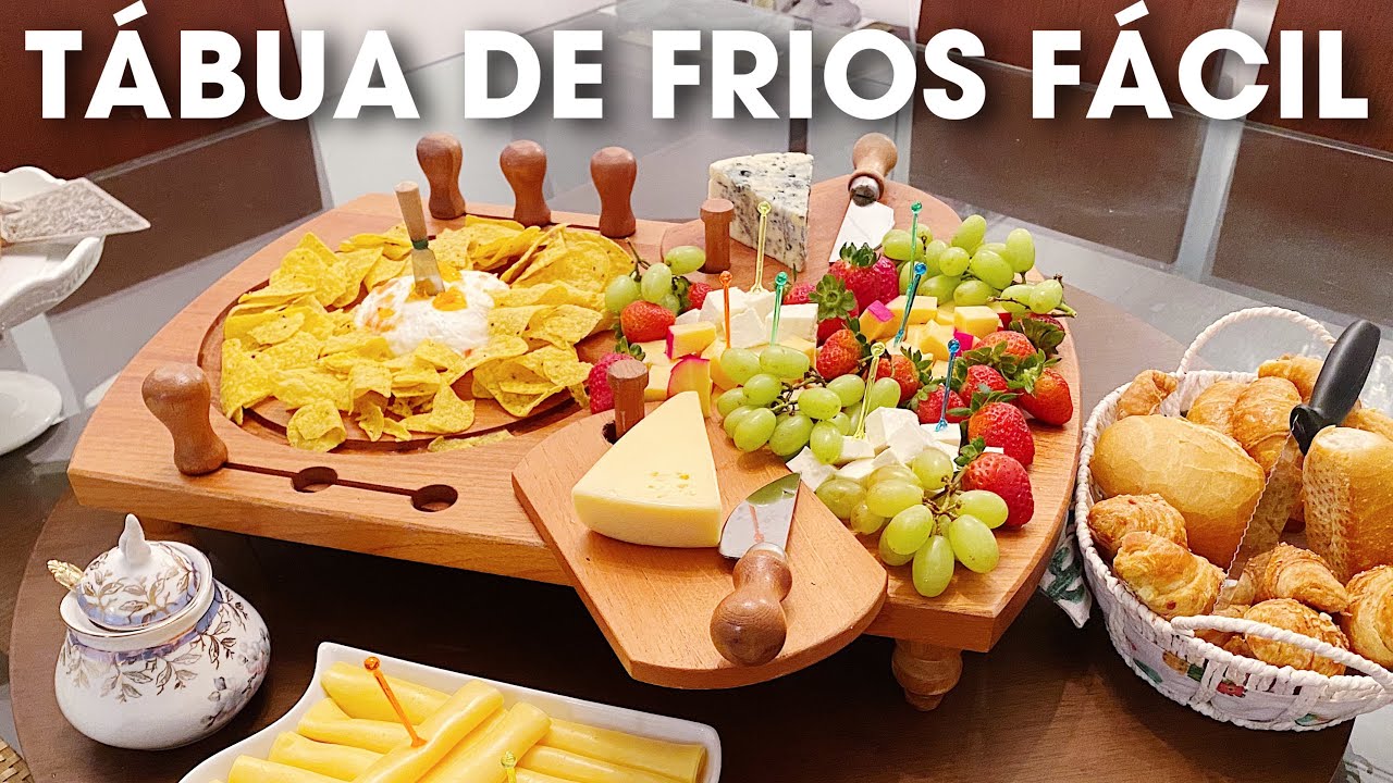 COMO MONTAR TÁBUA DE FRIOS FÁCIL + MESA POSTA DE CAFÉ DA TARDE