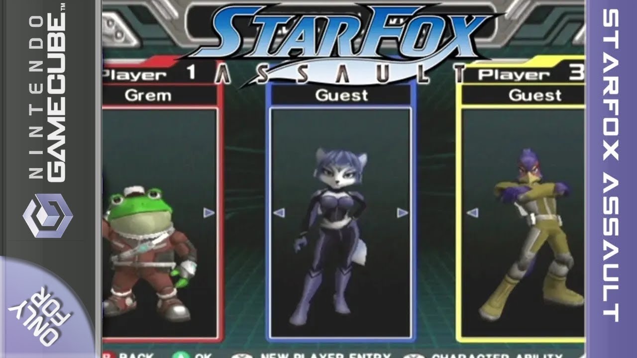 Star Fox: Assault - Gamecube [Multiplayer]