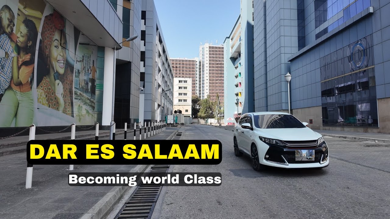 New Face of DAR ES SALAAM City Centre after installing BRT system. This is good!