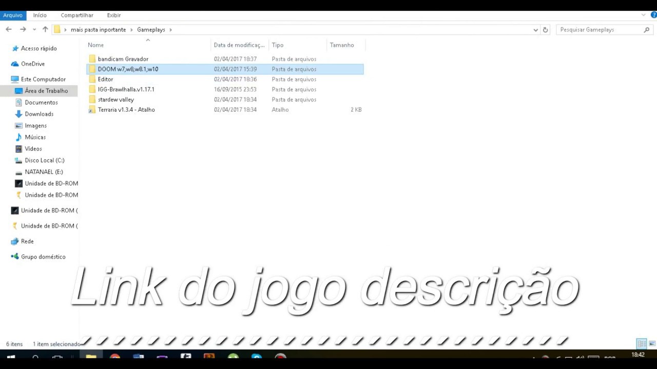 Como baixar DOOM windows 7 8 10 sem erro