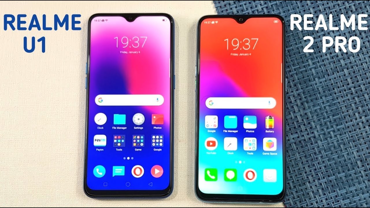 Realme U1 vs Realme 2 Pro Speed Test & Camera Comparison