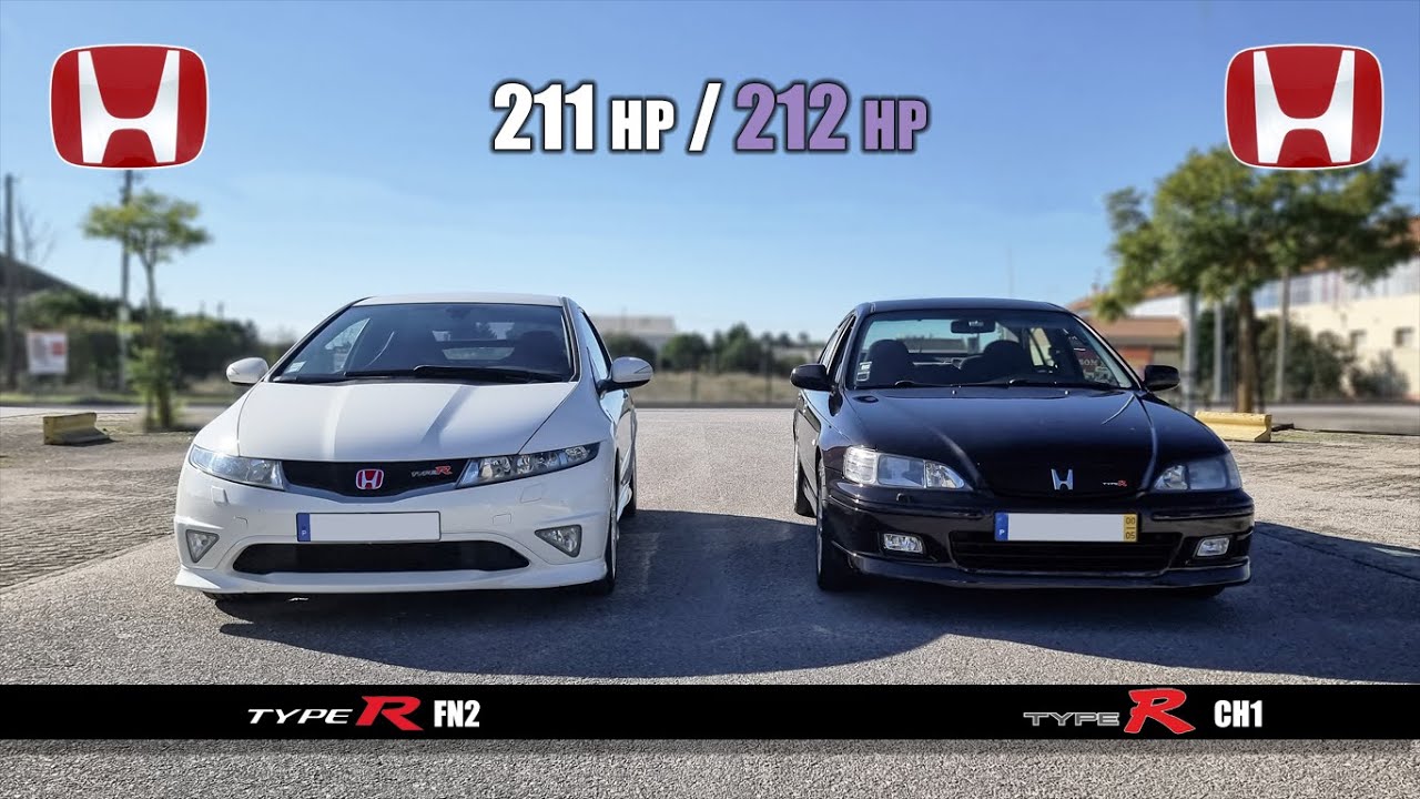 Honda CIVIC Type R (FN2) 🆚 Honda ACCORD Type R (CH1) 🏁
