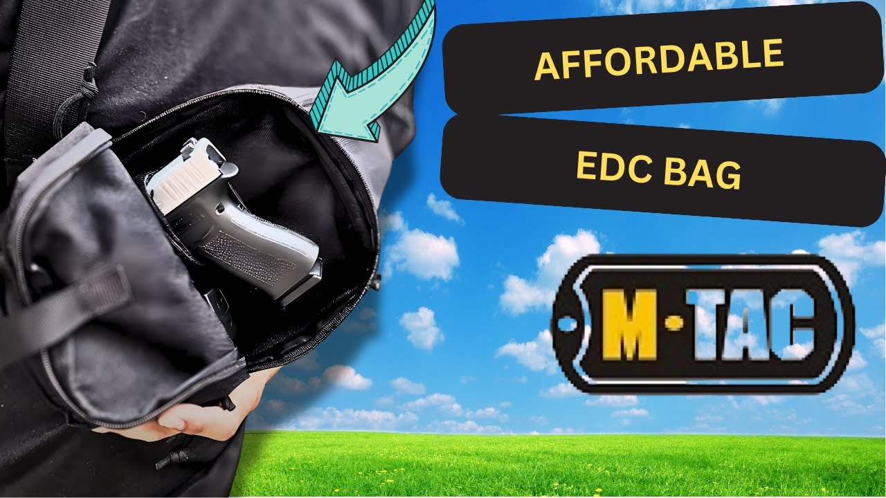 Review Of The M TAC BAG |  THE BEST EDC BAG FOR THE $?!