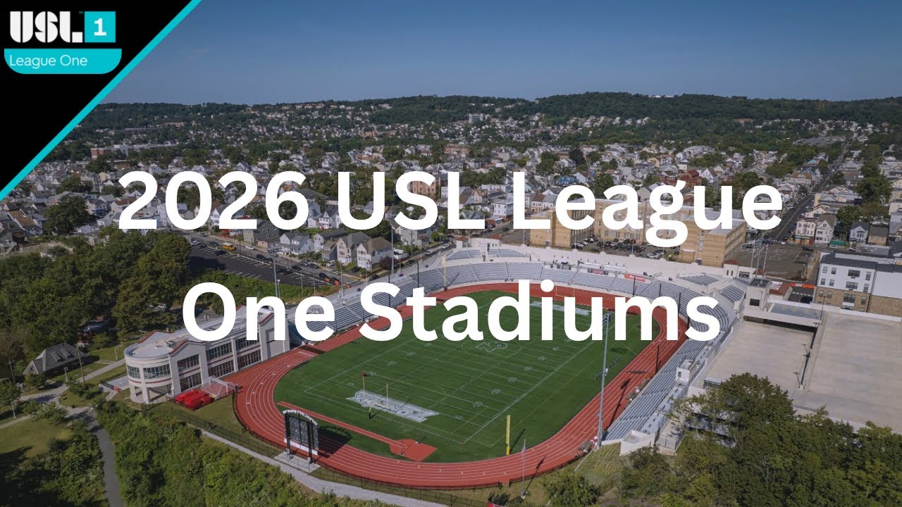 Стадионы USL League One в 2026 году