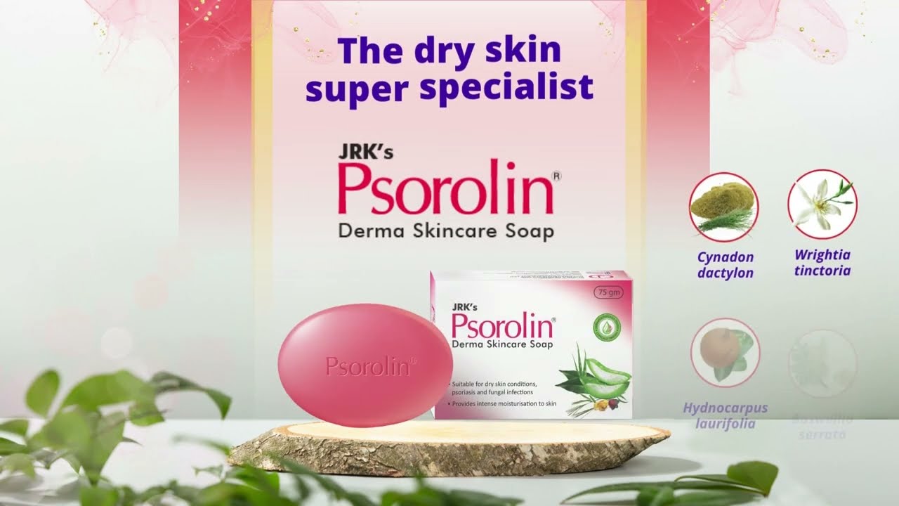 Soap for dry skin | JRK's Psorolin Derma Skincare Soap #skincare #soap