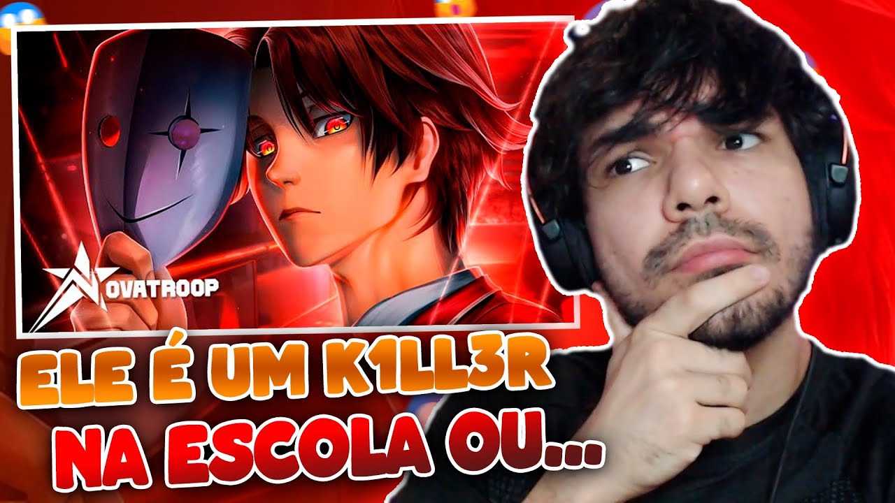 (ELE É FRIO E CALCULISTA) REACT Olhos Vazios | Novatroop | Ayanokoji (Classroom of the Elite)