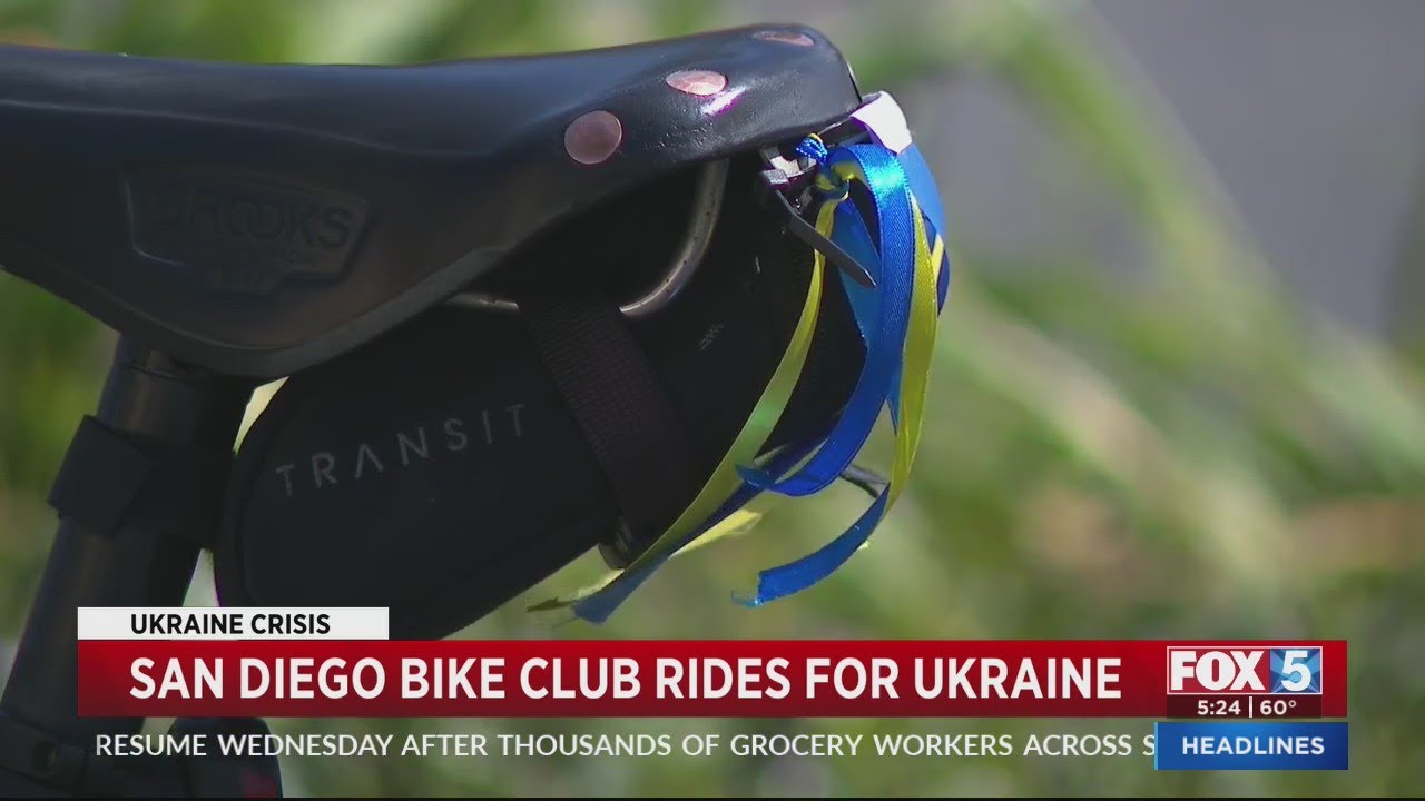 San Diego Bike Club Rides For Ukraine