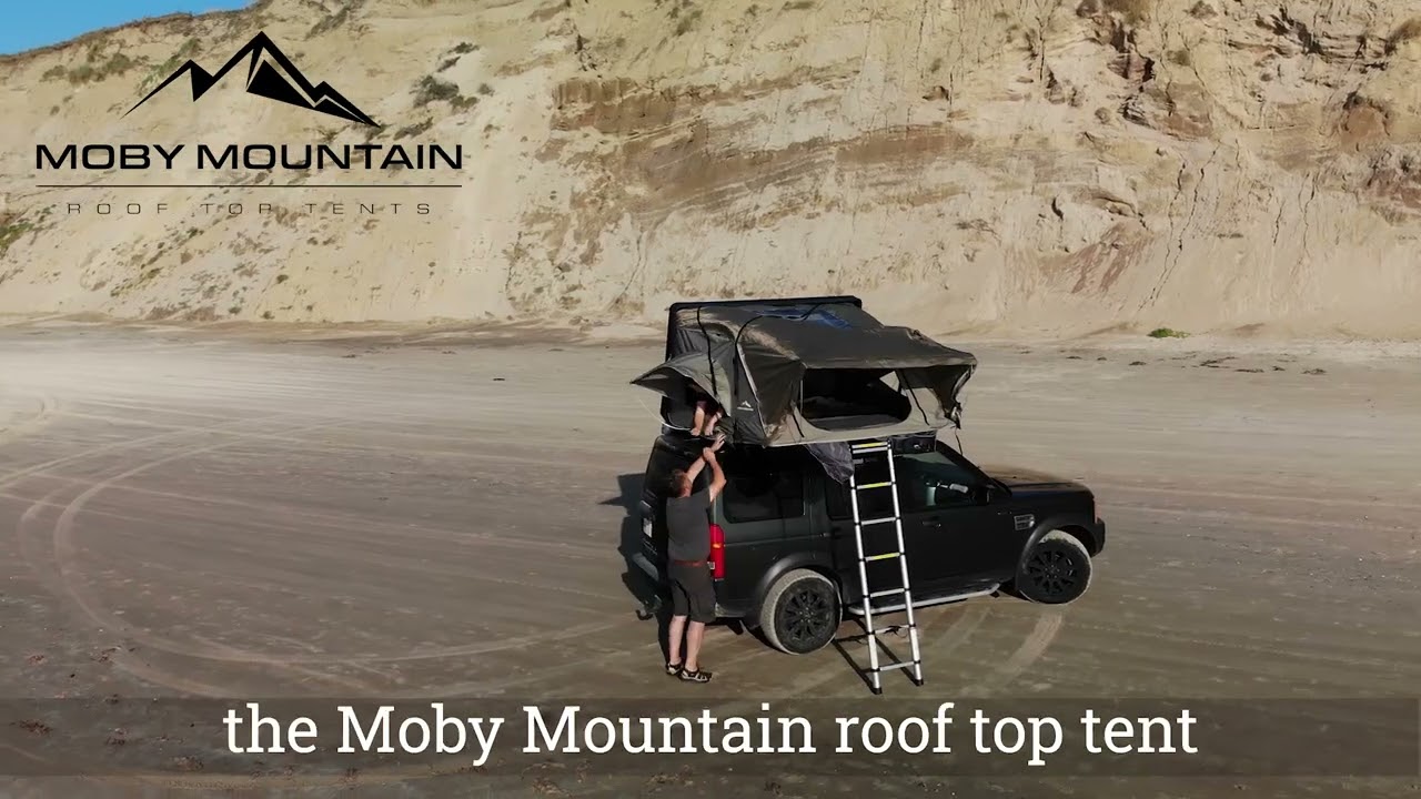 Moby Mountain  l  Roof top tents l Easy opening l Hardshell l Sleeps 4 people l Fits almost any car.