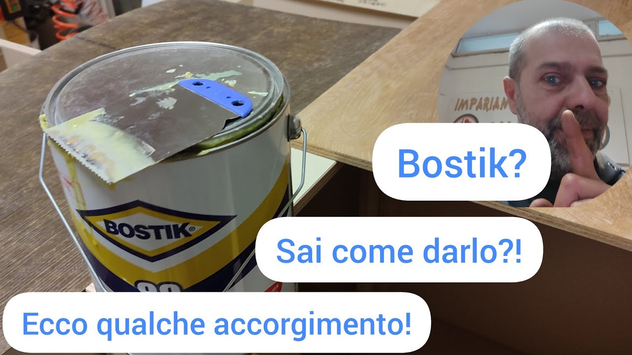 Come dai il bostik?Guarda come faccio io!