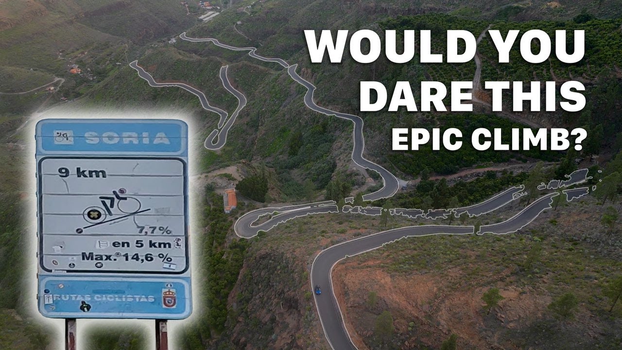 The Uplifting Climb | Epic Ride at Soria - Ep. 1 | Rim Brakes on Gran Canaria | 🗣️🇬🇧