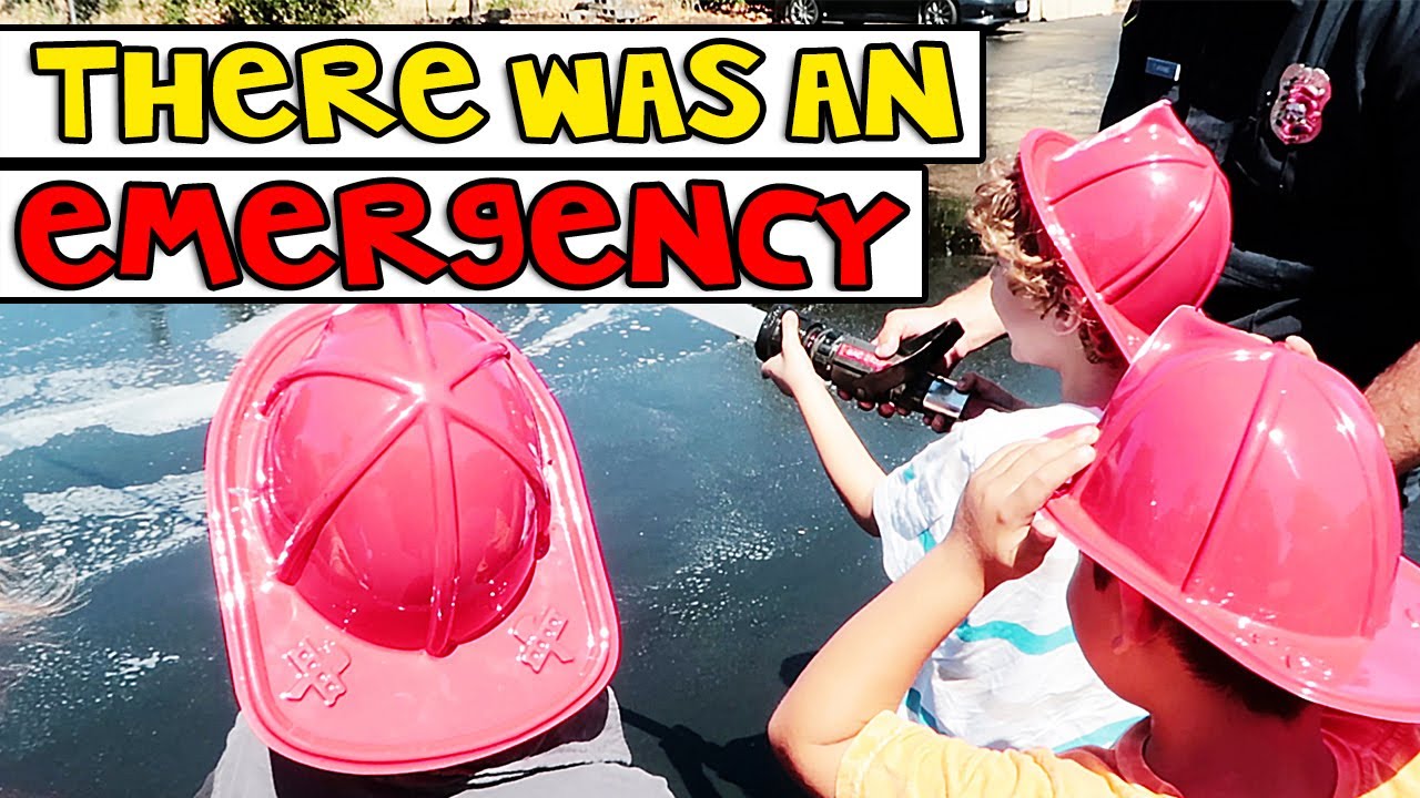 FIRE STATION FIELD TRIP | Teacher Vlog