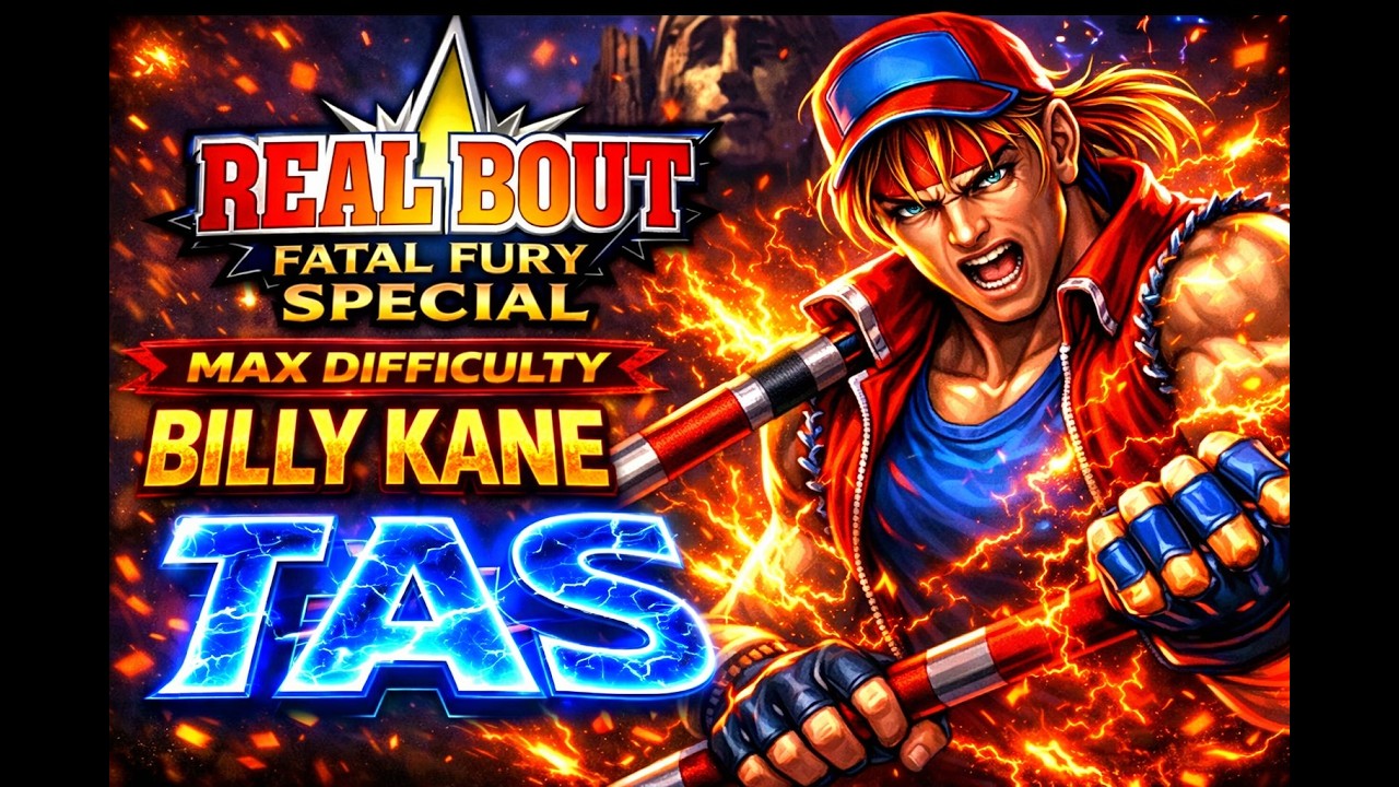 [TAS] REAL BOUT FATAL FURY SPECIAL BILLY KANE