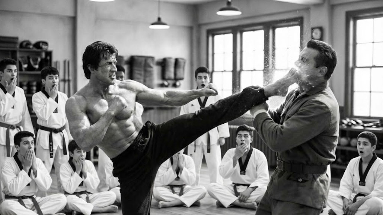 Arrogant Coach Challenged Stallone While He Teaching a Class — What Happened Next Shocked Everyone