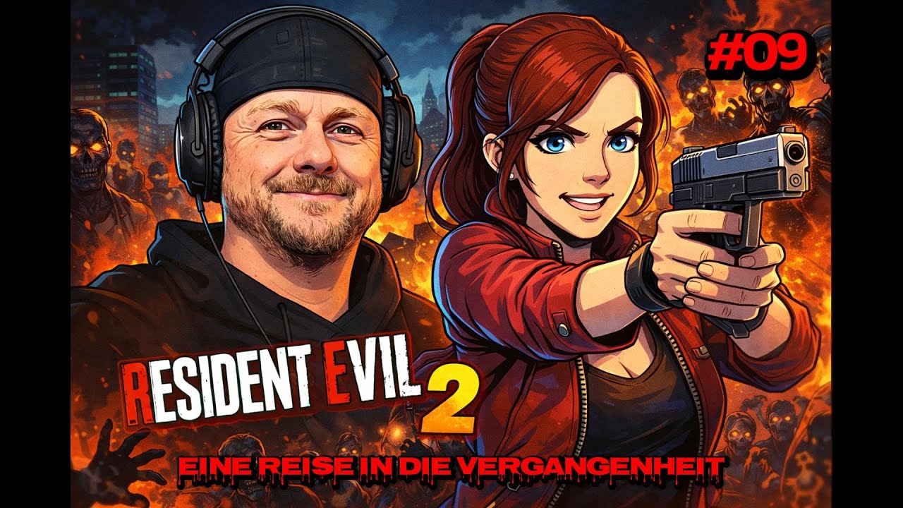 Resident Evil 2 (1998) CLAIRE B #09 Mr. X und das große Finale (ENDE)