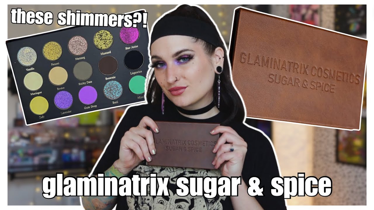 Glaminatrix Sugar & Spice Palette | 2 Looks + Swatches