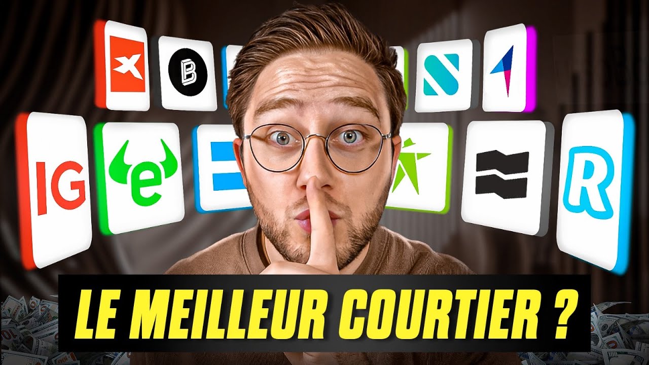 QUEL EST LE MEILLEUR COURTIER POUR INVESTIR EN BOURSE ? (Mise &agrave; jour 2025)